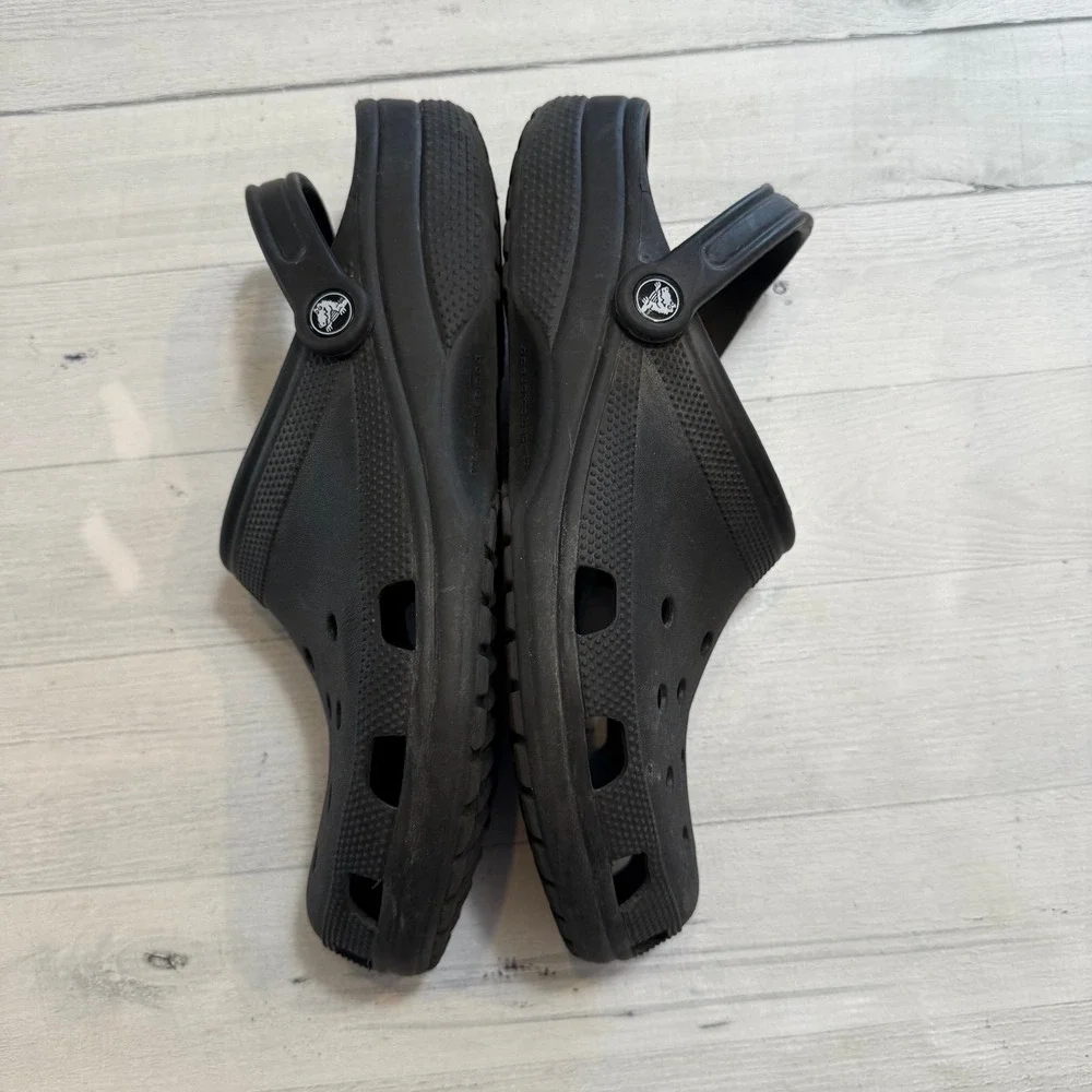 Crocs‎ classic black clogs men's size 11